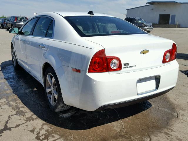 1G1ZC5E04CF214441 - 2012 CHEVROLET MALIBU 1LT 白色 照片 3