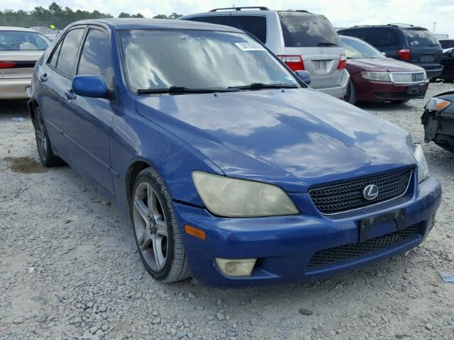 JTHBD192220062654 - 2002 LEXUS IS 300 BLUE photo 1