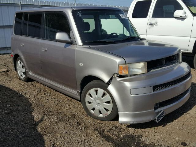 JTLKT334064107006 - 2006 TOYOTA SCION XB SILVER photo 1