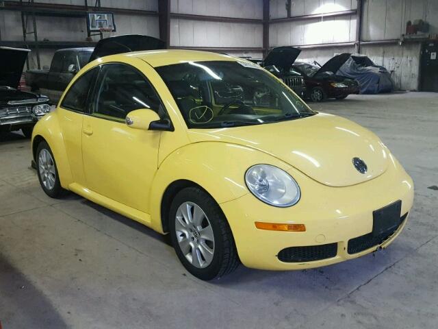 3VWPW31C99M501077 - 2009 VOLKSWAGEN NEW BEETLE 黄色 照片 1