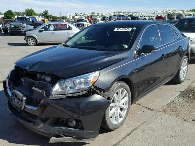 1G11E5SL5EF128791 - 2014 CHEVROLET MALIBU 2LT BLACK photo 2