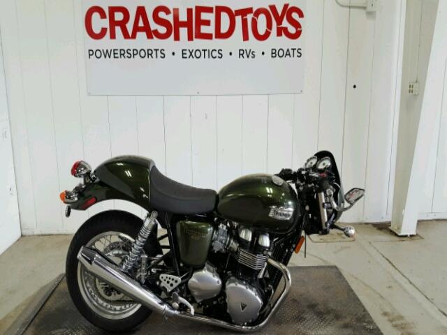 SMT920K18GT729638 - 2016 TRIUMPH MOTORCYCLE THRUXTON GREEN photo 1