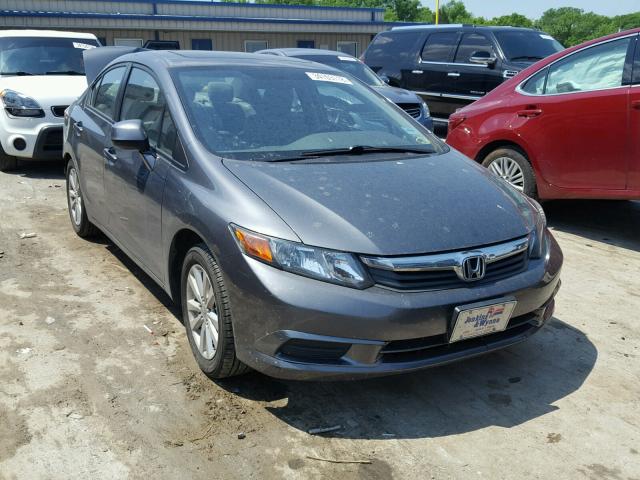 19XFB2F97CE034597 - 2012 HONDA CIVIC EXL გრაფიტი ფოტო 1