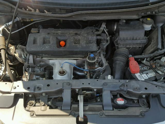 19XFB2F97CE034597 - 2012 HONDA CIVIC EXL გრაფიტი ფოტო 7