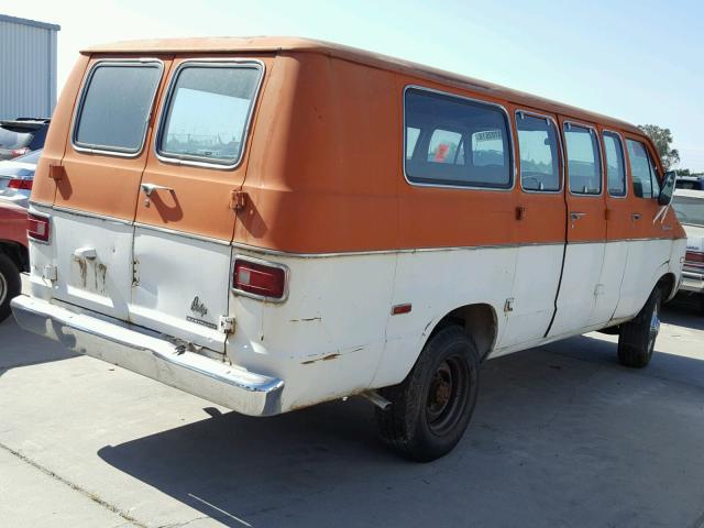 B34BF1U346844 - 1971 DODGE SPORTSMAN ORANGE photo 4