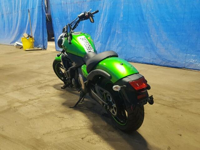 JKAENEA15FDA01462 - 2015 KAWASAKI EN650 A 绿色 照片 3