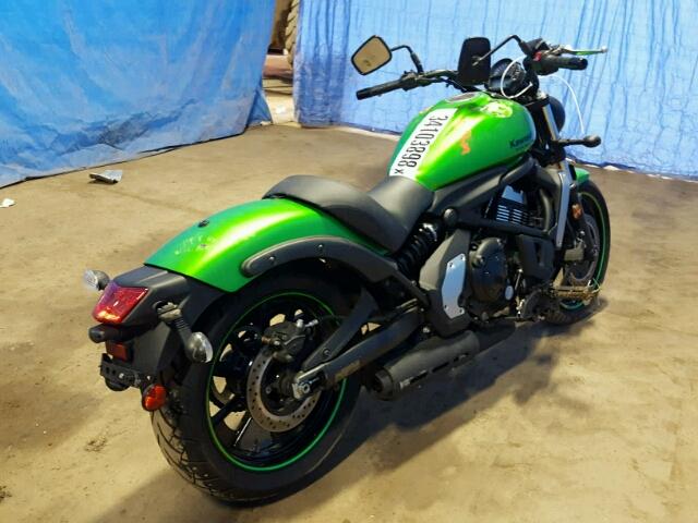 JKAENEA15FDA01462 - 2015 KAWASAKI EN650 A 绿色 照片 4
