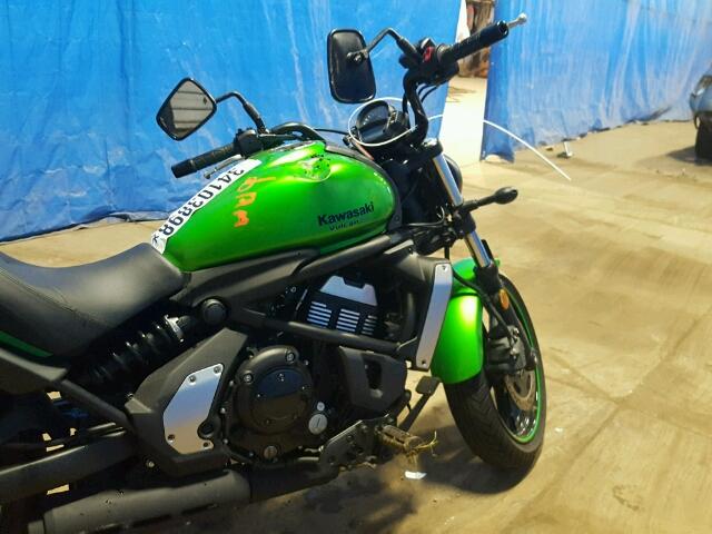 JKAENEA15FDA01462 - 2015 KAWASAKI EN650 A 绿色 照片 5