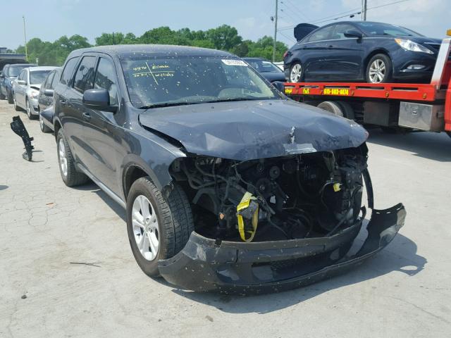 1D4RD2GG7BC741907 - 2011 DODGE DURANGO EX CHARCOAL photo 1