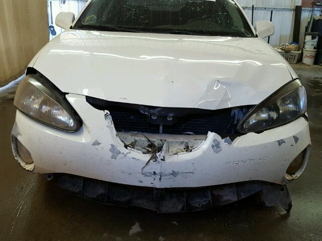 2G2WP552981115620 - 2008 PONTIAC GRAND PRIX WHITE photo 9