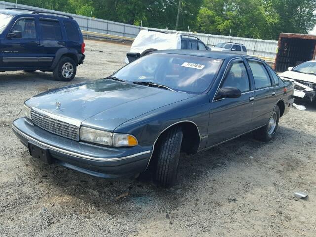 1G1BL52P6TR175160 - 1996 CHEVROLET CAPRICE CL 蓝色 照片 2