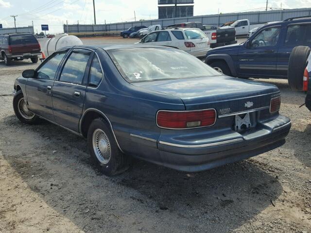 1G1BL52P6TR175160 - 1996 CHEVROLET CAPRICE CL 蓝色 照片 3