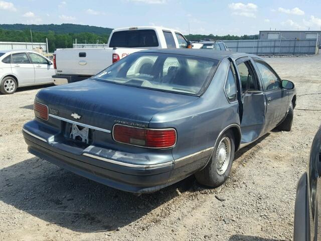 1G1BL52P6TR175160 - 1996 CHEVROLET CAPRICE CL BLUE photo 4