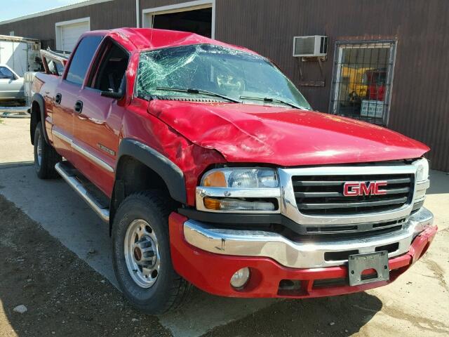 1GTHK23U24F169818 - 2004 GMC SIERRA K25 RED photo 1