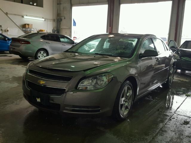 1G1ZC5EB1AF143973 - 2010 CHEVROLET MALIBU 1LT 棕色 照片 2