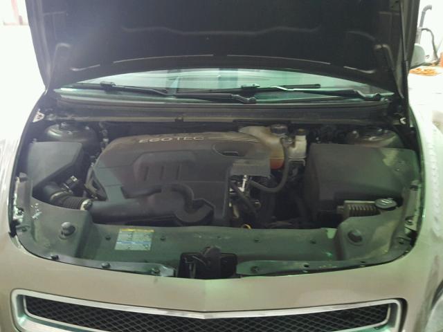 1G1ZC5EB1AF143973 - 2010 CHEVROLET MALIBU 1LT 棕色 照片 7