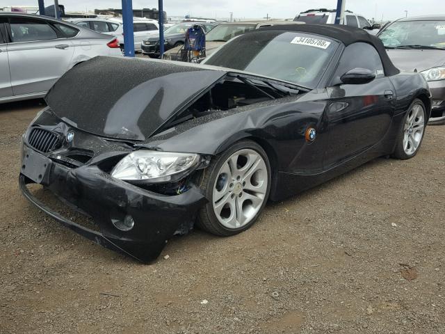 4USBT33504LS50071 - 2004 BMW Z4 2.5 BLACK photo 2