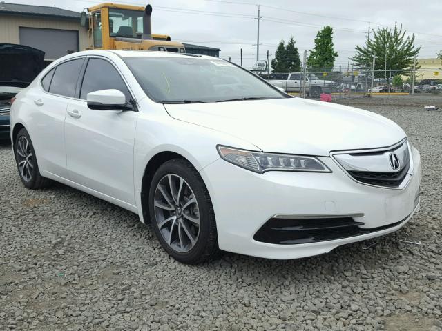 19UUB2F53GA005368 - 2016 ACURA TLX TECH WHITE photo 1