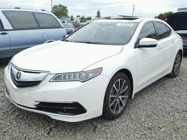 19UUB2F53GA005368 - 2016 ACURA TLX TECH WHITE photo 2
