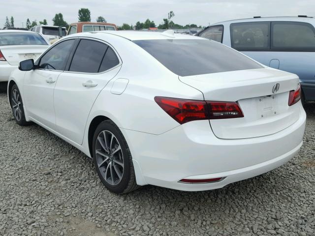 19UUB2F53GA005368 - 2016 ACURA TLX TECH WHITE photo 3
