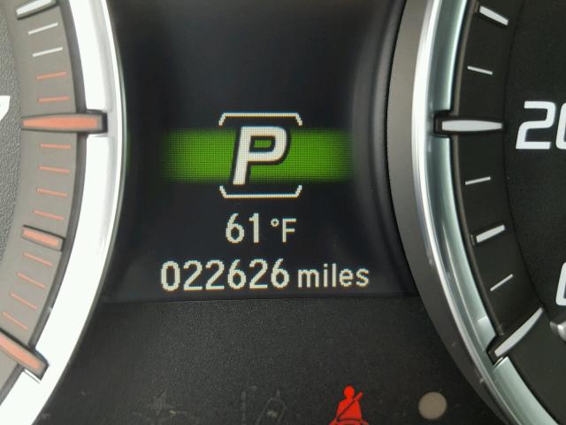 19UUB2F53GA005368 - 2016 ACURA TLX TECH WHITE photo 8