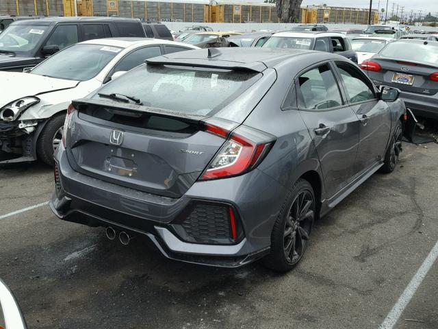SHHFK7H47JU411675 - 2018 HONDA CIVIC SPOR GRAY photo 4