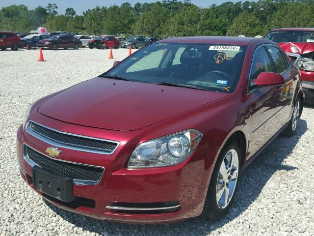 1G1ZC5E12BF337730 - 2011 CHEVROLET MALIBU 1LT 勃艮第红 照片 2