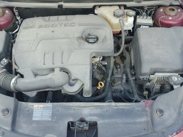 1G1ZC5E12BF337730 - 2011 CHEVROLET MALIBU 1LT 勃艮第红 照片 7