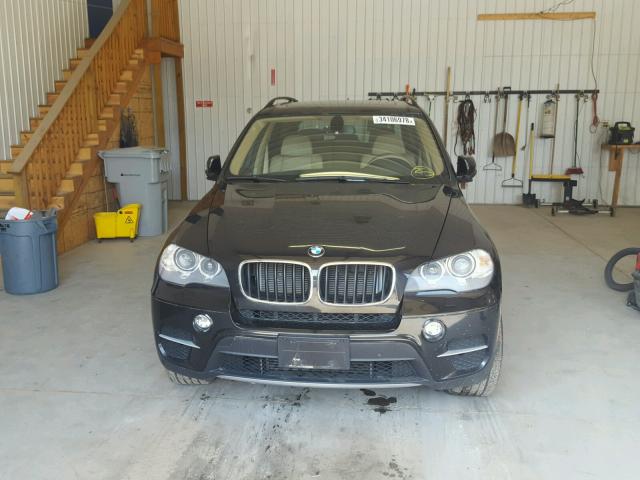 5UXZV4C5XCL755942 - 2012 BMW X5 XDRIVE3 BLACK photo 9