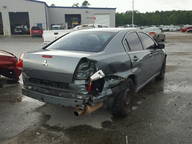 4A3AB36F97E026330 - 2007 MITSUBISHI GALANT GRAY photo 4