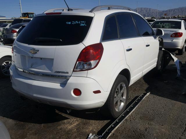 3GNAL3E51CS597598 - 2012 CHEVROLET CAPTIVA SP WHITE photo 4