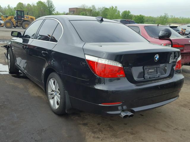 WBANV1C55AC159095 - 2010 BMW 528 XI BLACK photo 3
