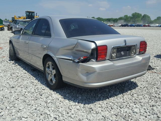 1LNHM87A12Y709685 - 2002 LINCOLN LS Gümüş foto 3