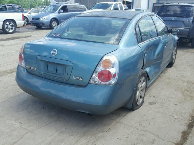 1N4AL11D33C105174 - 2003 NISSAN ALTIMA BAS GREEN photo 4