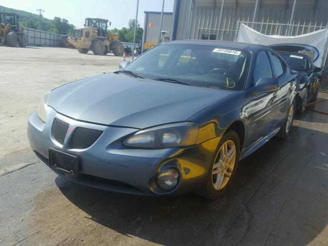 2G2WR584471220748 - 2007 PONTIAC GRAND PRIX GRAY photo 2