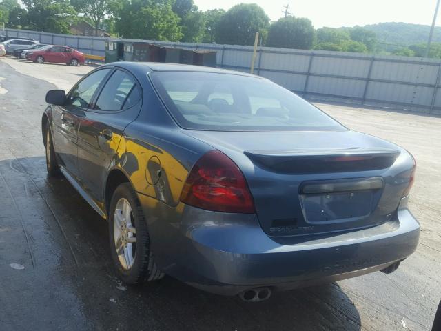 2G2WR584471220748 - 2007 PONTIAC GRAND PRIX GRAY photo 3