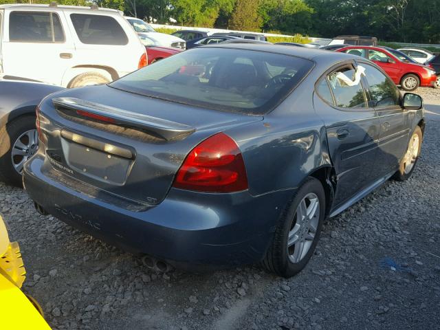 2G2WR584471220748 - 2007 PONTIAC GRAND PRIX GRAY photo 4