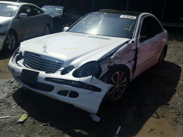 WDBUF83J34X163787 - 2004 MERCEDES-BENZ E 500 4MAT WHITE photo 2