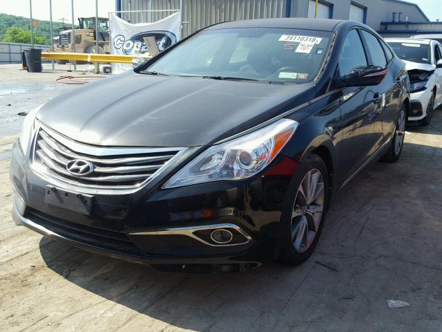 KMHFG4JG0FA469080 - 2015 HYUNDAI AZERA BLACK photo 2