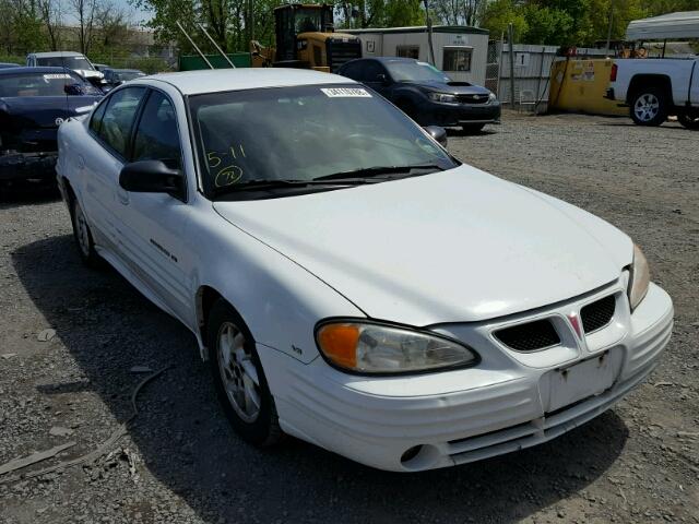1G2NF52E11M505103 - 2001 PONTIAC GRAND AM S 白色 照片 1