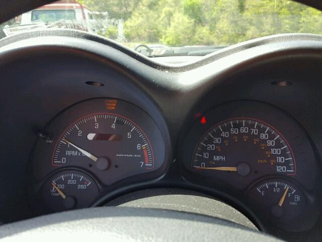 1G2NF52E11M505103 - 2001 PONTIAC GRAND AM S 白色 照片 8