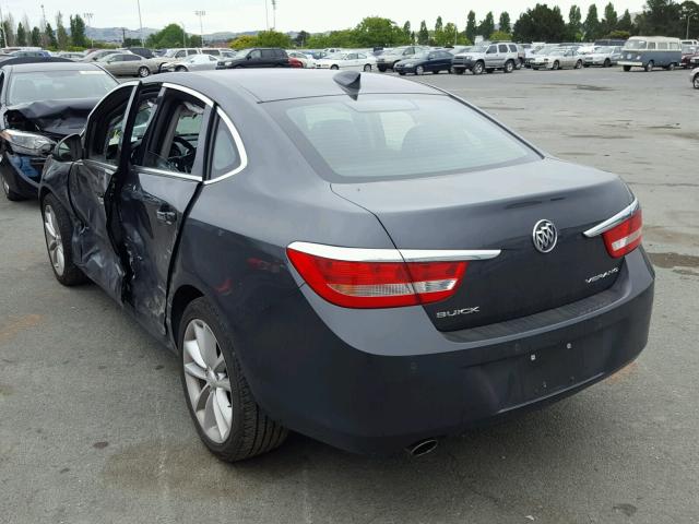 1G4PS5SK2G4142546 - 2016 BUICK VERANO GRAY photo 3