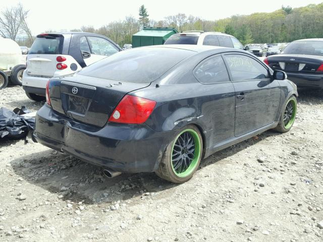 JTKDE177370220232 - 2007 TOYOTA SCION TC 黑色 照片 4