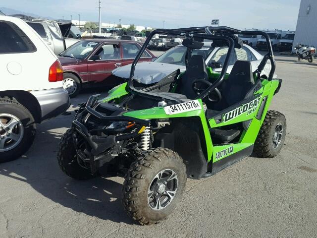 4UF15MPV9FT309139 - 2015 ARCTIC CAT WILDCAT TR GREEN photo 2