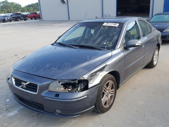 YV1RS592282675751 - 2008 VOLVO S60 2.5T GRAY photo 2