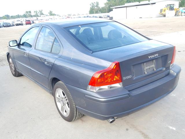 YV1RS592282675751 - 2008 VOLVO S60 2.5T GRAY photo 3