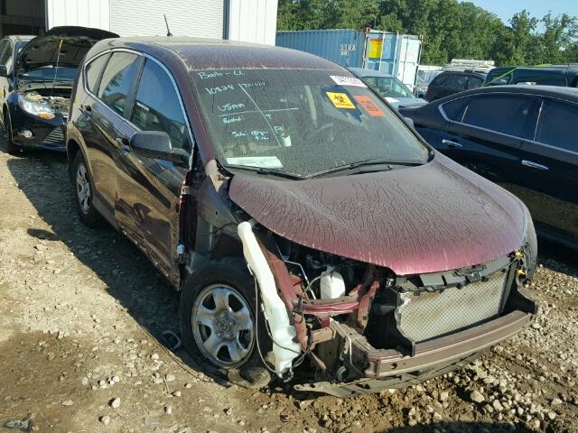 5J6RM3H30EL040106 - 2014 HONDA CR-V MAROON photo 9