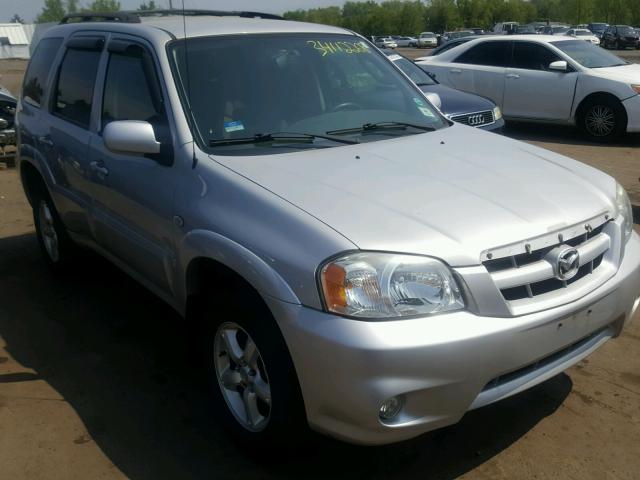 4F2YZ94105KM33443 - 2005 MAZDA TRIBUTE S SILVER photo 1