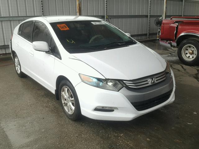 JHMZE2H71AS020820 - 2010 HONDA INSIGHT EX WHITE photo 1