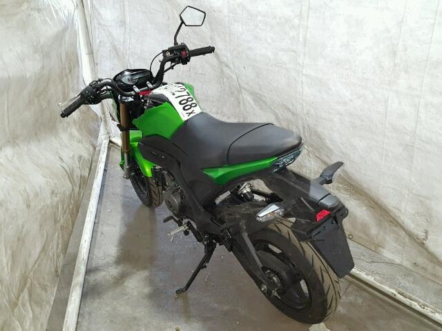 JKABRRJ12HDA05504 - 2017 KAWASAKI BR125 J GREEN photo 3